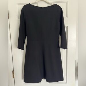 NWT - Theory Elegant Black Long Sleeve Dress